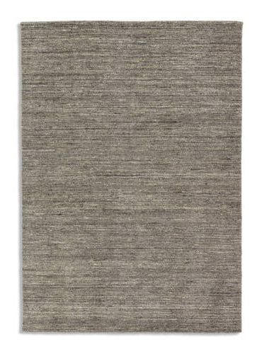 HANDWEBTEPPICH  140/200 cm  Grau, Hellgrau   - Hellgrau/Grau, Basics, Textil (140/200cm) - Linea Natura