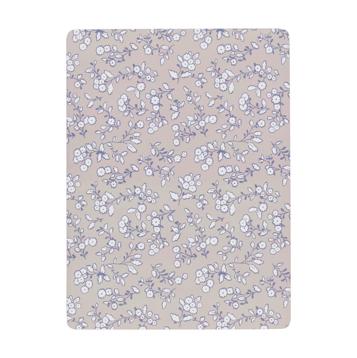 BORDSTABLETT trä beige, blå  - beige/blå, Basics, trä (30/40/0.3cm)