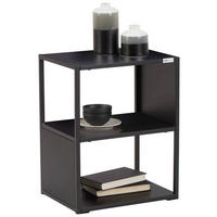 BEISTELLTISCH in Metall 40/30/51 cm  - Schwarz, Trend, Kunststoff/Metall (40/30/51cm) - Carryhome