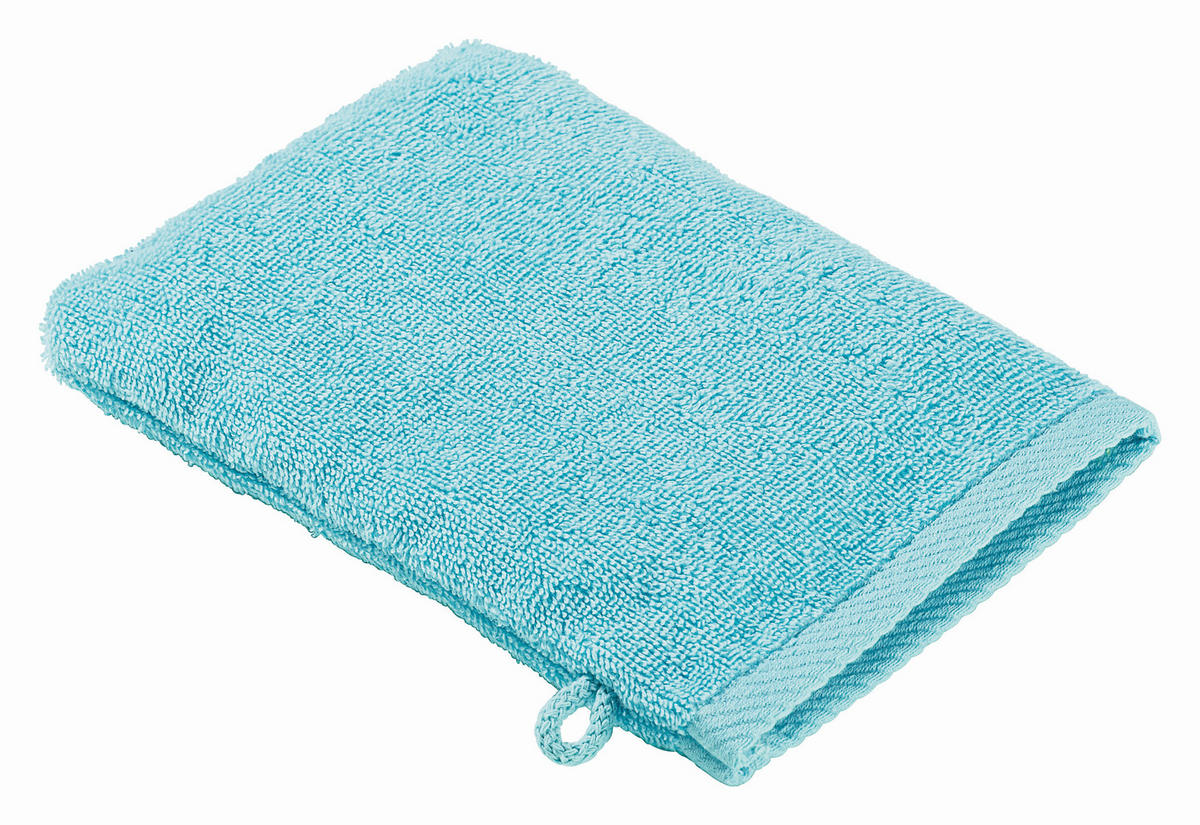 WASCHLAPPEN QUATTRO Türkis  - Türkis, KONVENTIONELL, Textil (16/22cm) - Esposa