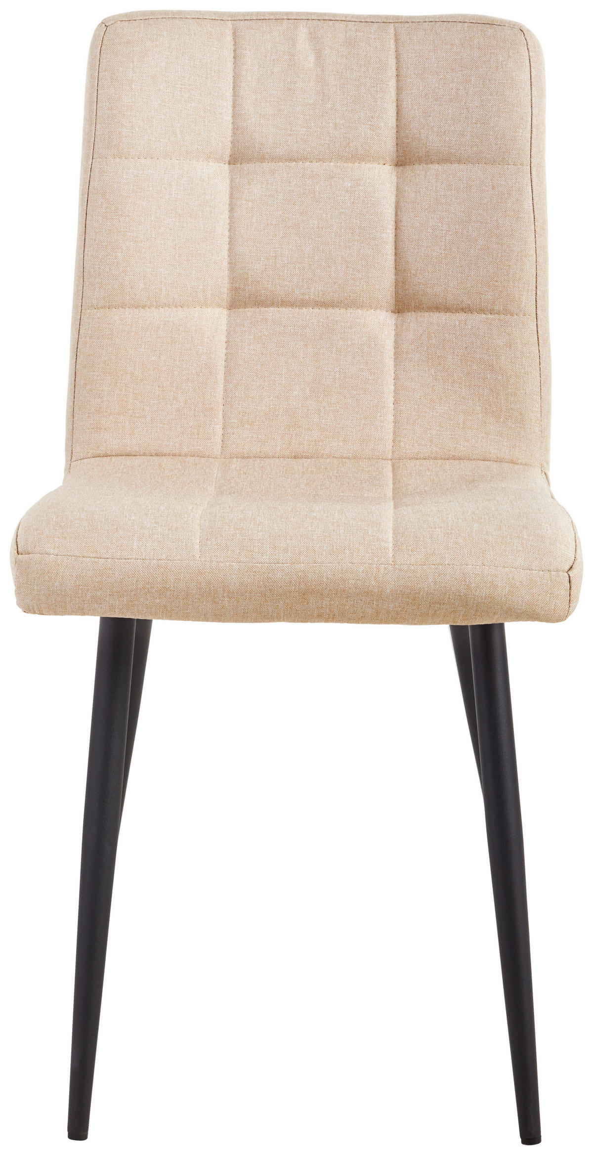 STOLICA  taupe  drvo, metal, tekstil      - crna/taupe, Konvencionalno, drvo/metal (41/84/55cm) - MID.YOU