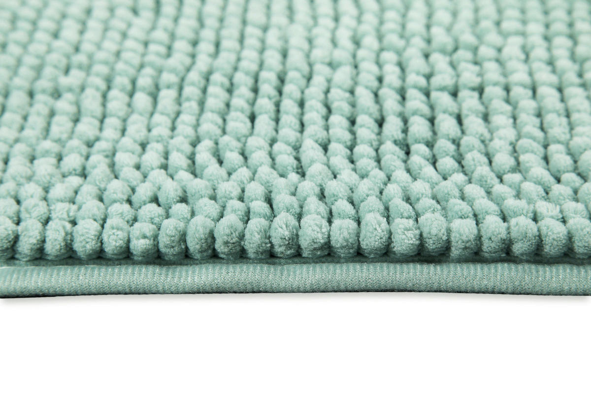 BADTEPPICH Mintgrün 60/50 cm  - Mintgrün, Basics, Kunststoff/Textil (60/50cm) - WECON HOME