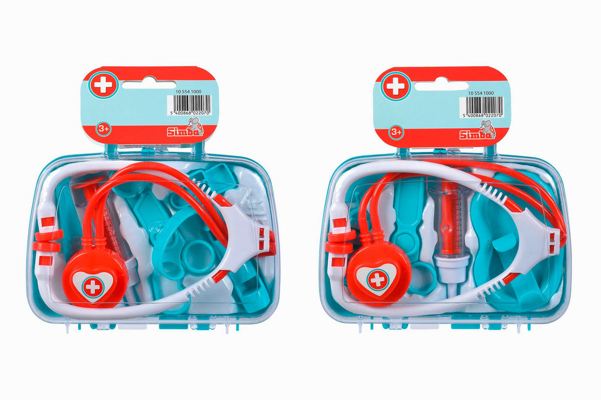 KINDER-ARZTKOFFER - Multicolor, Basics, Kunststoff (4,50/17,50/20cm) - Simba
