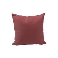 OUTDOOR-KISSEN Raute  - Rot, Basics, Textil (55/55cm) - Stern