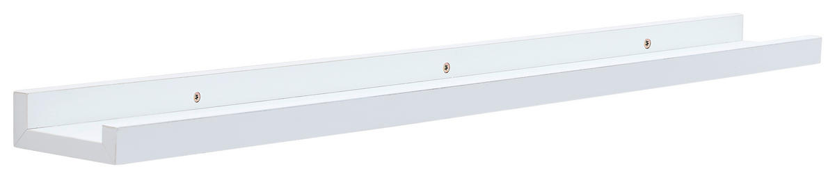 WANDBOARD Weiß  - Weiß, Basics, Holzwerkstoff (80/3,5/9cm) - Xora