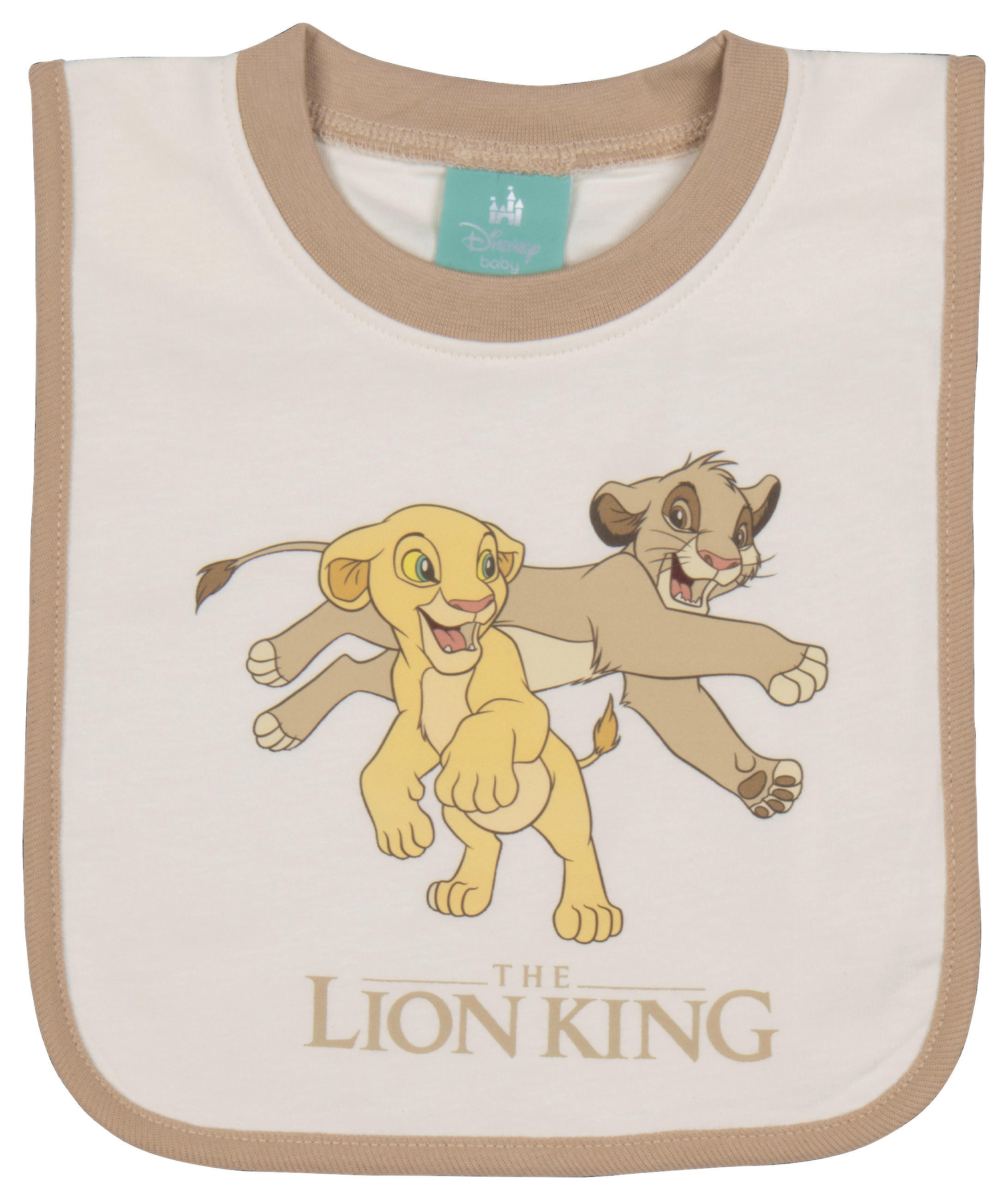 LÄTZCHEN Lion King  - Ecru/Creme, Trend, Textil - Disney