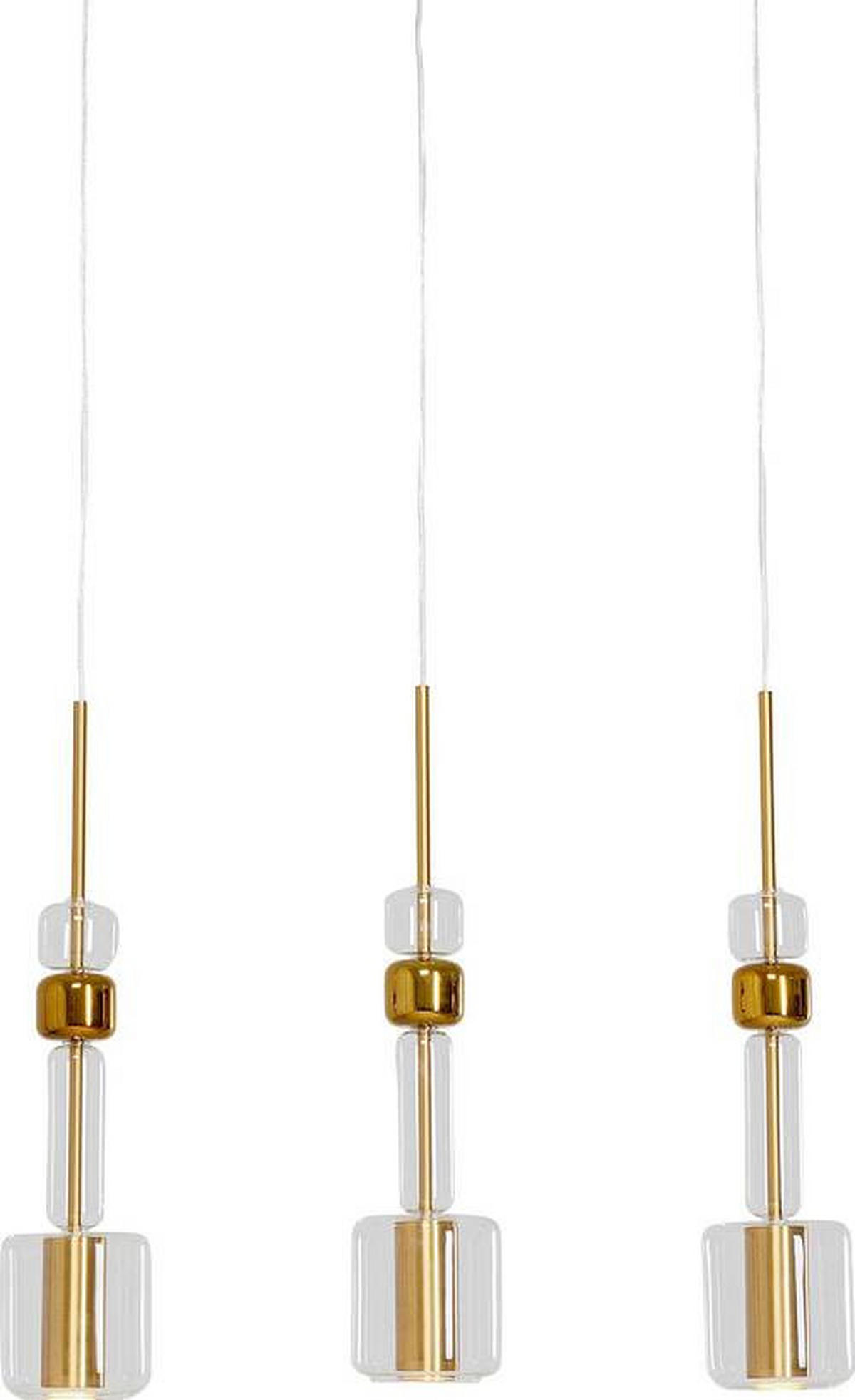 HÄNGELEUCHTE Candy Bar 73/60/13 cm   - MODERN, Glas/Metall (73/60/13cm) - Kare-Design