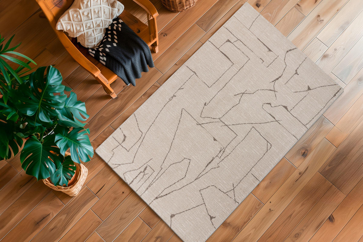 FLACHWEBETEPPICH 80/150 cm My Parma Creme  - Creme, Basics, Textil (80/150cm) - Obsession