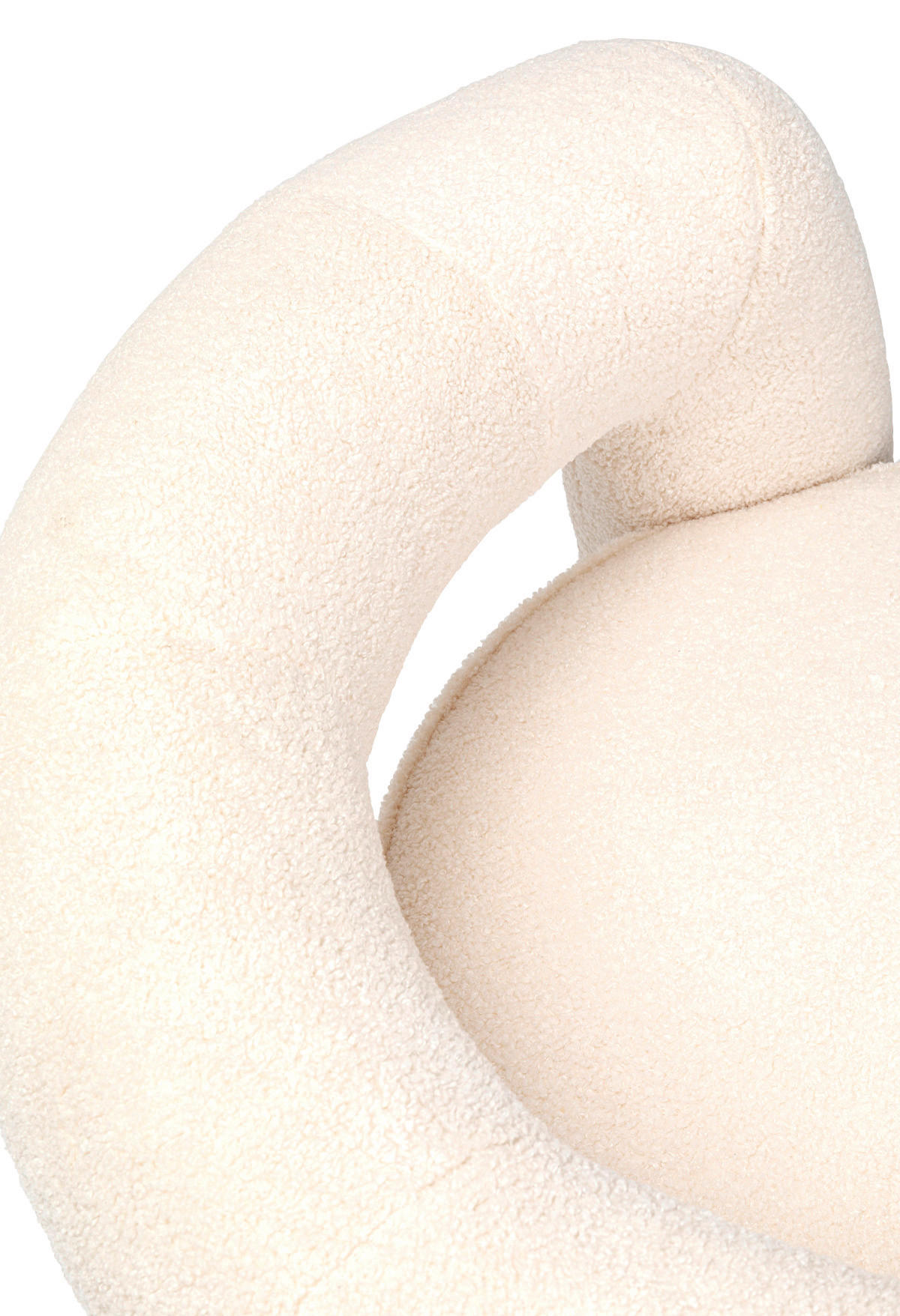 COCKTAILSESSEL - Goldfarben/Weiß, LIFESTYLE, Holzwerkstoff/Textil (83/65,5/69cm) - Kare-Design