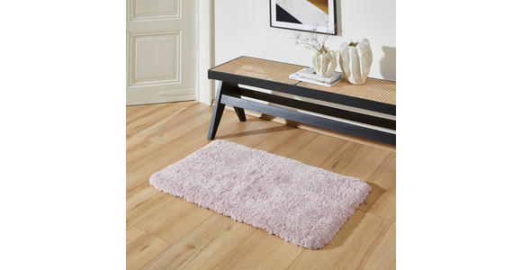 HOCHFLORTEPPICH 60/110 cm Rosa - Rosa, KONVENTIONELL, Kunststoff/Textil (60/110cm) - Boxxx