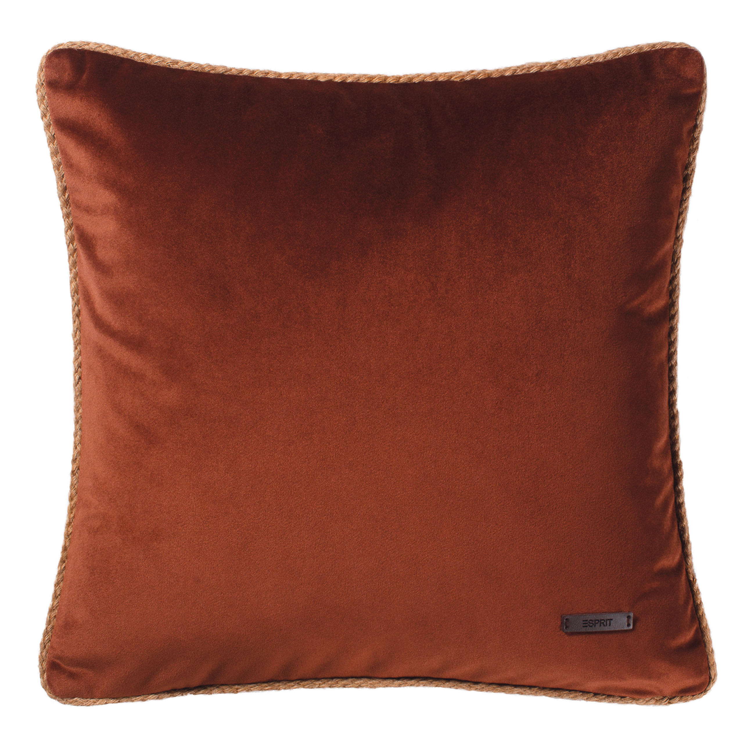 KISSENHÜLLE E-Elenor 38/38 cm  - Rostfarben/Rot, Basics, Textil (38/38cm) - Esprit