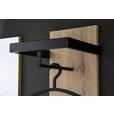 GARDEROBE 3-teilig  in 160/200/39 cm  - Eichefarben/Anthrazit, Design, Holzwerkstoff (160/200/39cm) - Moderano