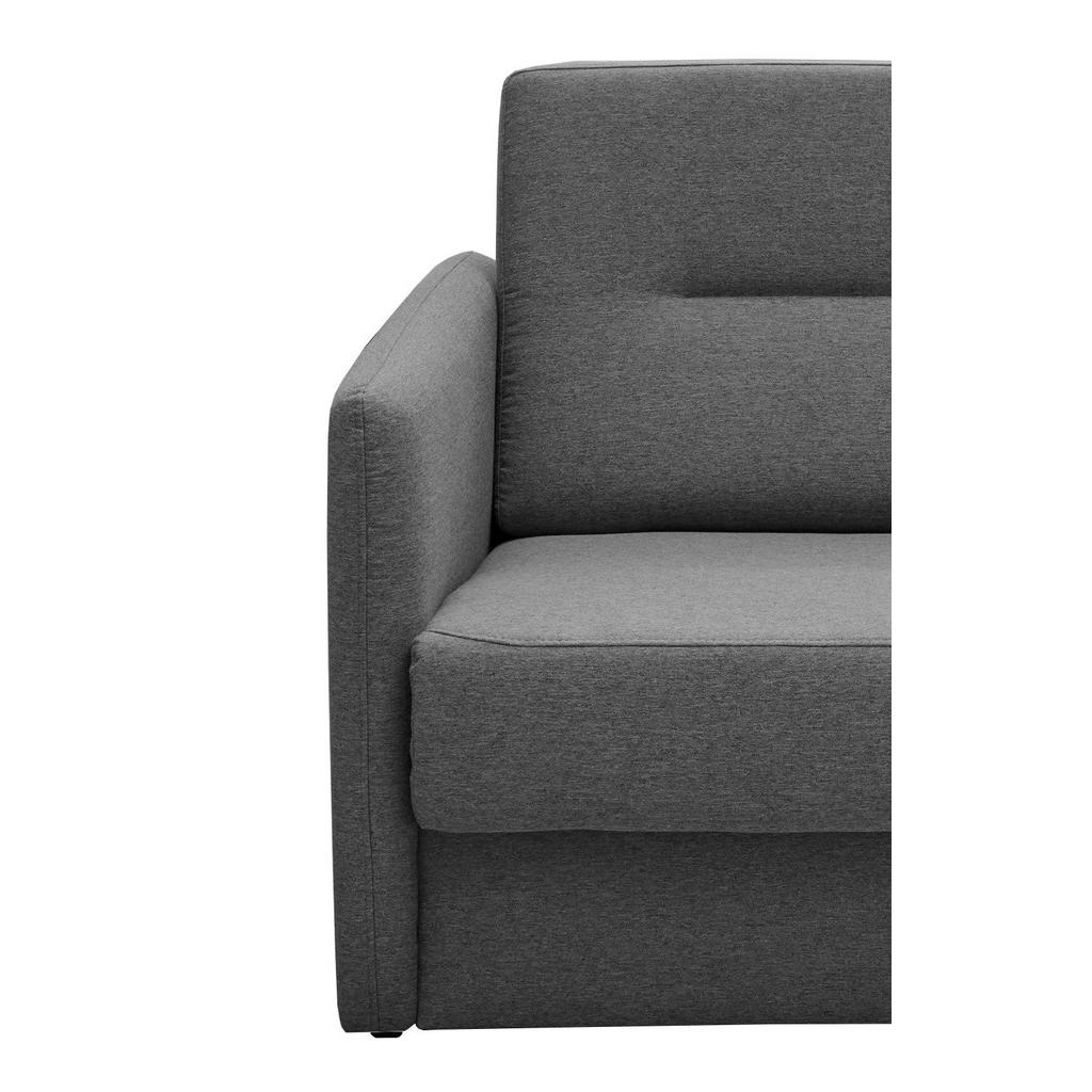 Thumbnail - Livetastic Schlafsofa, Grau, Textil, 2-Sitzer, Füllung: Schaumstoff, 147x89x87 cm, AZO-frei, Made in EU, einzeln auszieh...