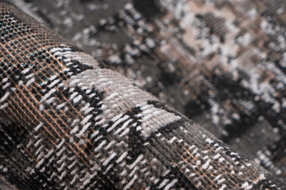 FLACHWEBETEPPICH 80/150 cm Grau  - Grau, Design, Textil (80/150cm) - Novel