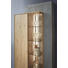 VITRINE in massiv Kerneiche Grau, Eichefarben, Transparent - Eichefarben/Transparent, Natur, Glas/Holz (93/207/39cm) - Valnatura VITRINE in massiv Kerneiche Grau, Eichefarben, Transparent - Eichefarben/Transparent, Natur, Glas/Holz (93/207/39cm) - Valnatura