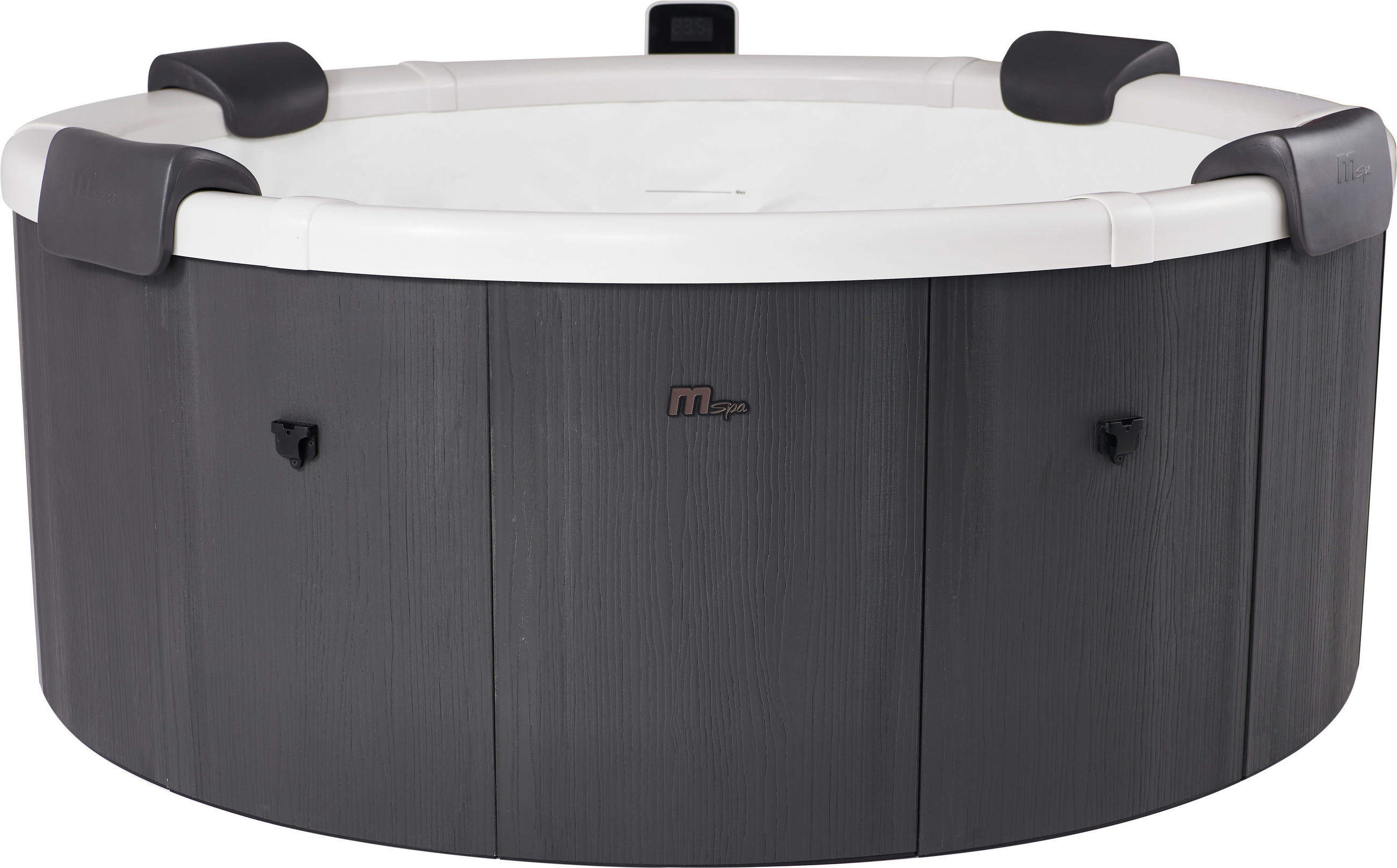 WHIRLPOOL MSPA DENVER 182/70 cm  - Dunkelgrau/Dunkelblau, KONVENTIONELL, Kunststoff (182/70cm) - P & B