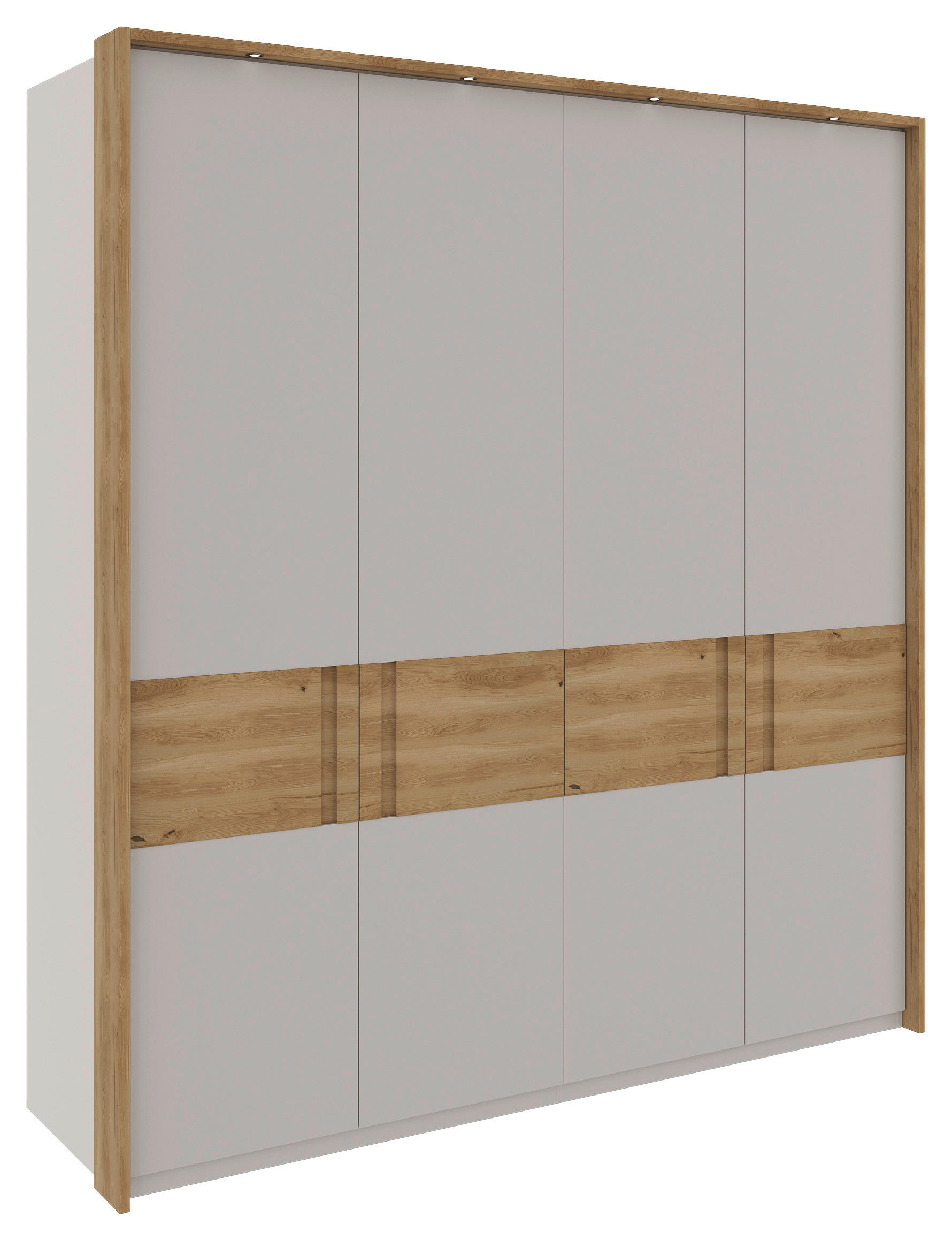 PASSEPARTOUT 206,2/227,5/12 cm   - Eichefarben, Modern, Holz (206,2/227,5/12cm) - Xora