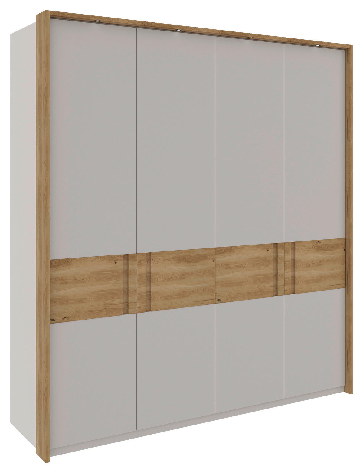 PASSEPARTOUT 206,2/227,5/12 cm   - Eichefarben, Modern, Holz (206,2/227,5/12cm) - Xora
