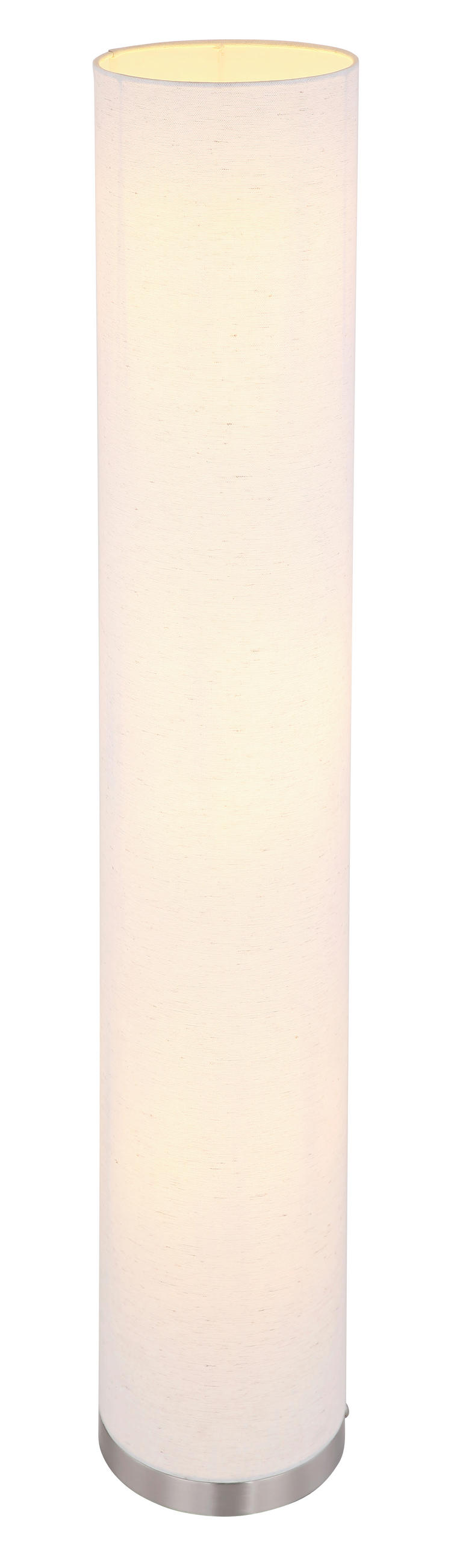 STEHLEUCHTE - Sandfarben, Basics, Textil/Metall (19/110cm) - Globo
