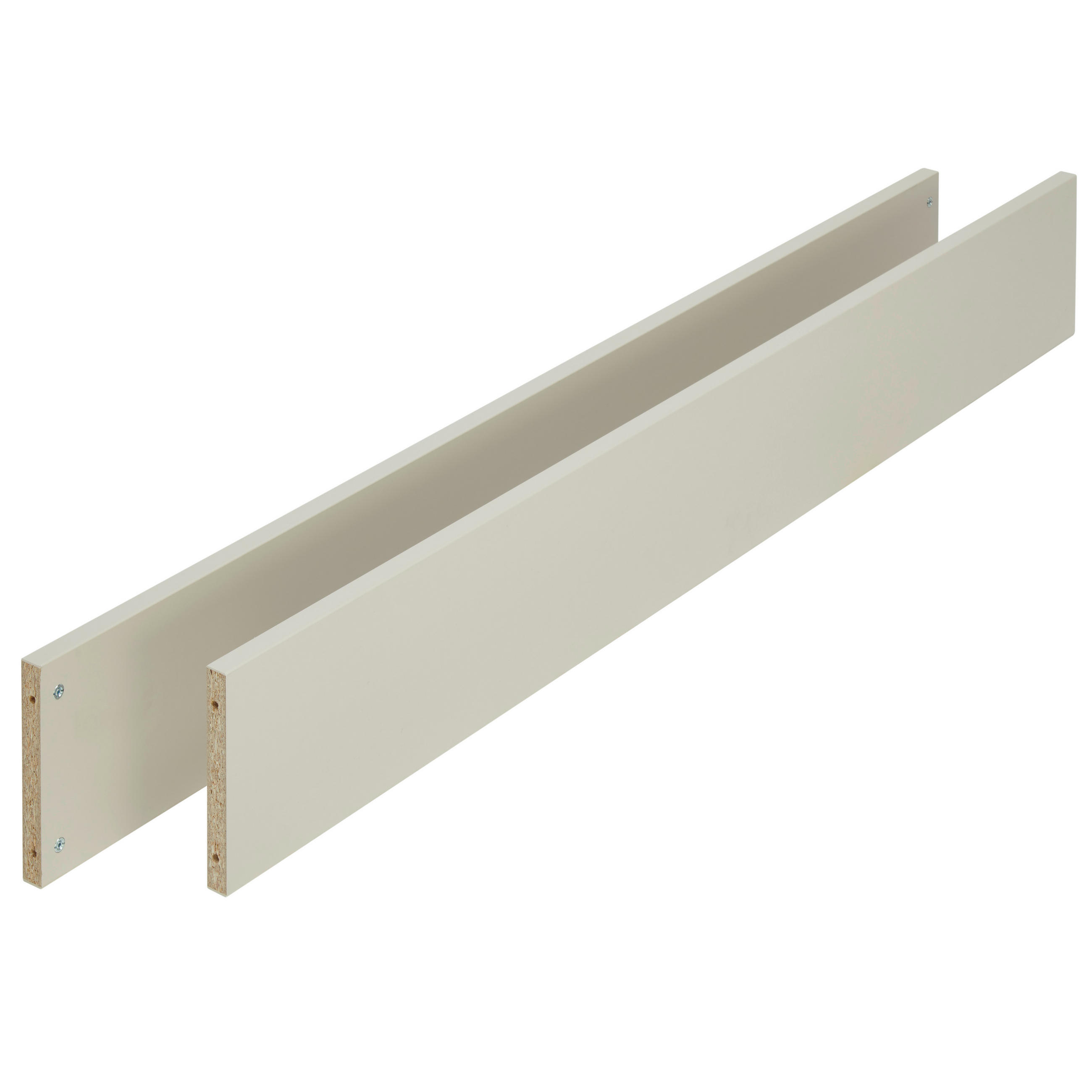 FELSZERELHETŐ OLDALLAPOK MALIO  - bézs, Basics, faalapú anyag (139/18,4/2,2cm) - Paidi