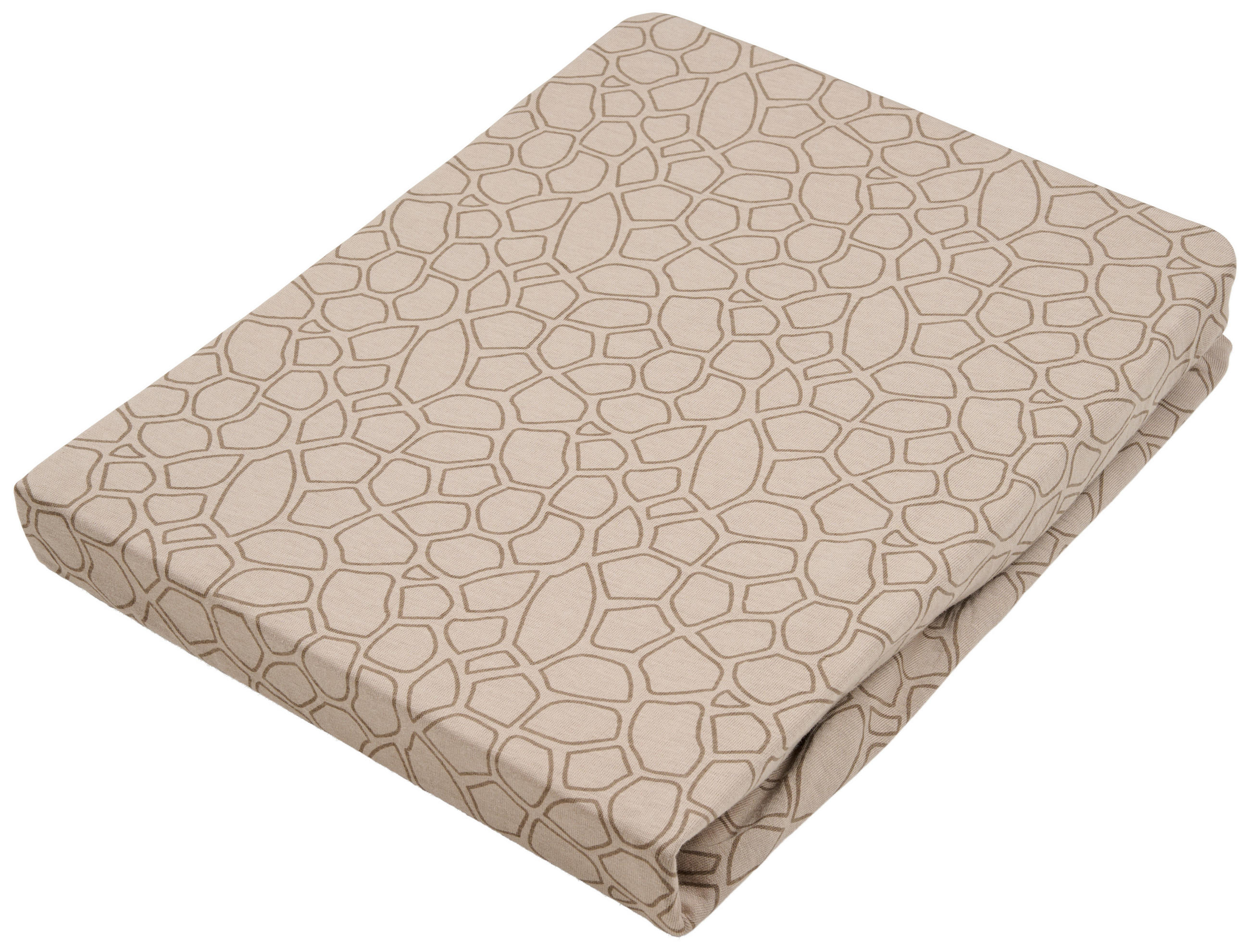 KINDERSPANNBETTTUCH  100/100/12 cm  - Braun, Trend, Textil (100/100/12cm) - Patinio