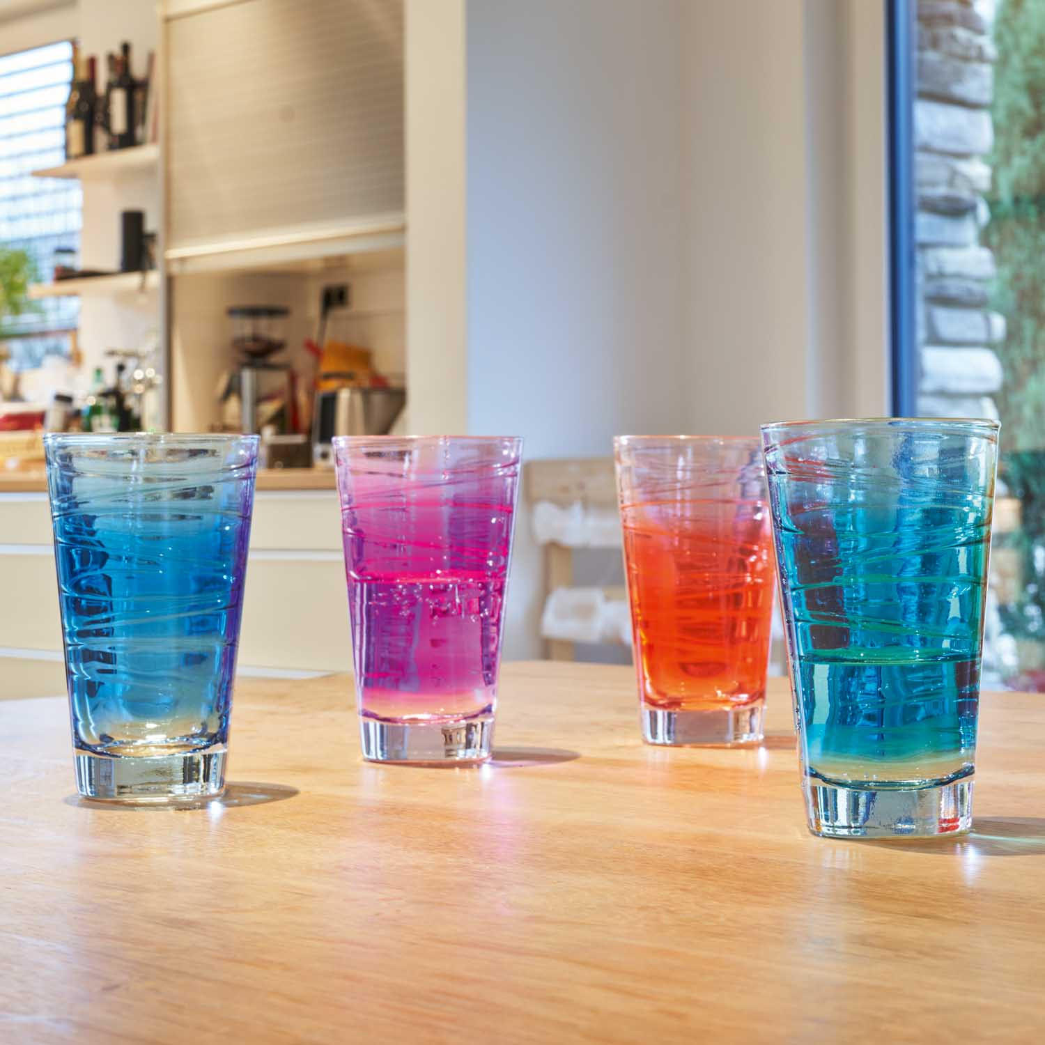 GLÄSERSET Vario 6-teilig  - Grau, Design, Glas (280ml) - Leonardo