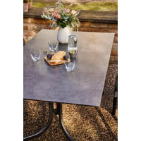 GARTENKLAPPTISCH 160/90/71 cm  - Anthrazit, KONVENTIONELL, Holzwerkstoff/Kunststoff (160/90/71cm) - Siena Garden