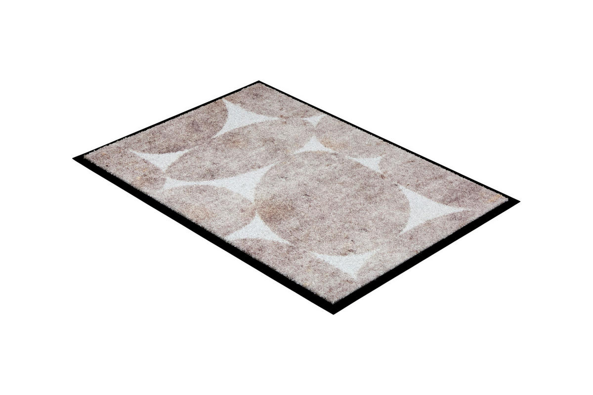 FUSSMATTE - Taupe/Beige, Konventionell, Textil (67/100cm) - Schöner Wohnen