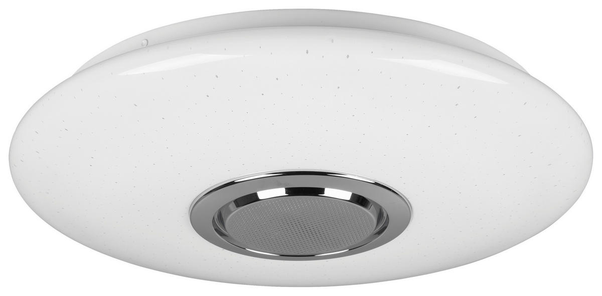 LED-DECKENLEUCHTE  41/8,5 cm    - Weiss, Design, Kunststoff (41/8,5cm) - P & B