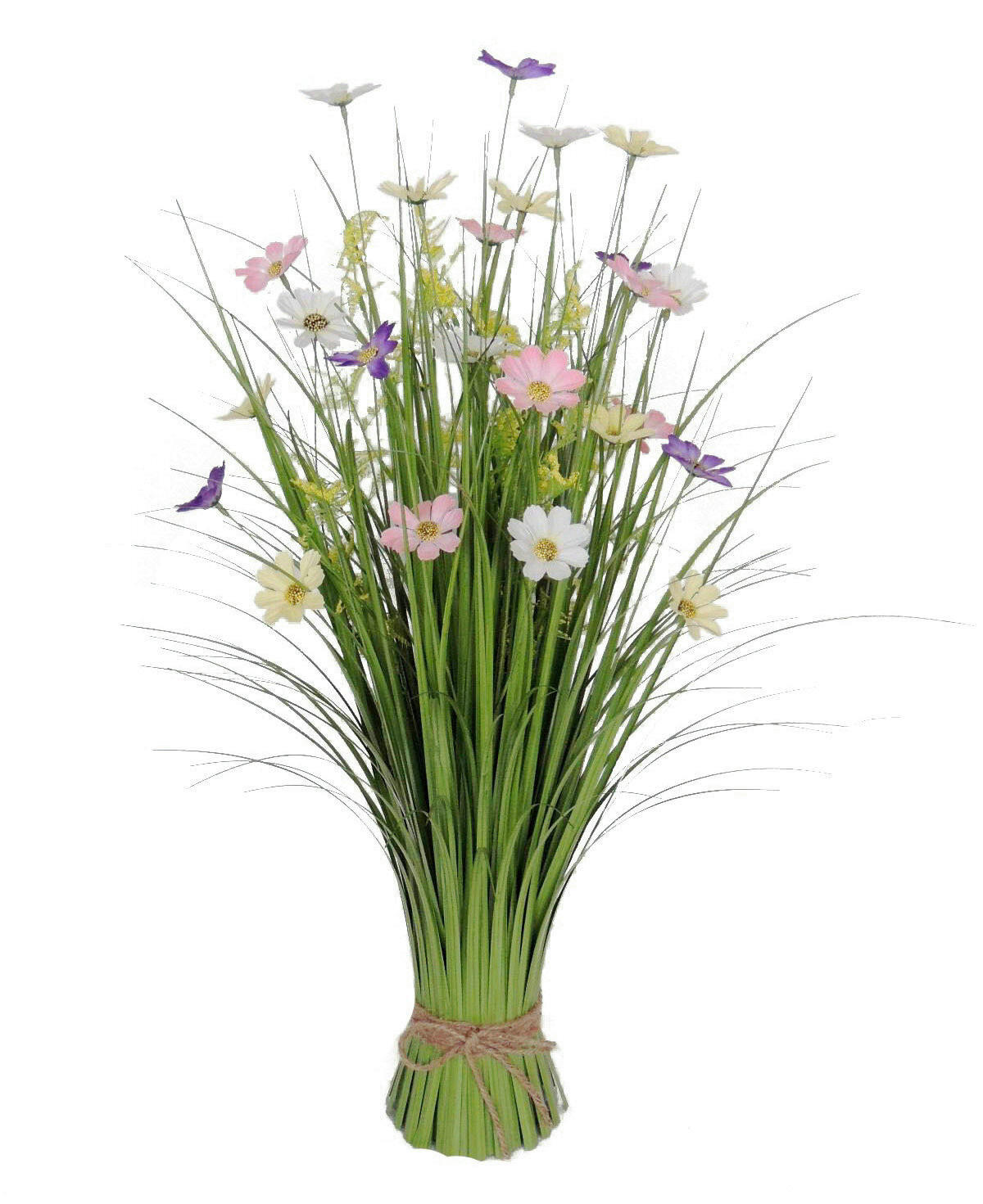 DEKOGRAS  - Gelb/Lila, LIFESTYLE, Kunststoff/Metall (70cm)