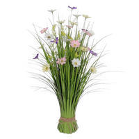 DEKOGRAS  - Gelb/Lila, LIFESTYLE, Kunststoff/Metall (70cm)