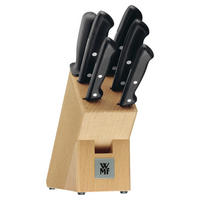 MESSERBLOCK Classic Line 7-teilig  - Naturfarben, Design, Holz/Metall (25cm) - WMF