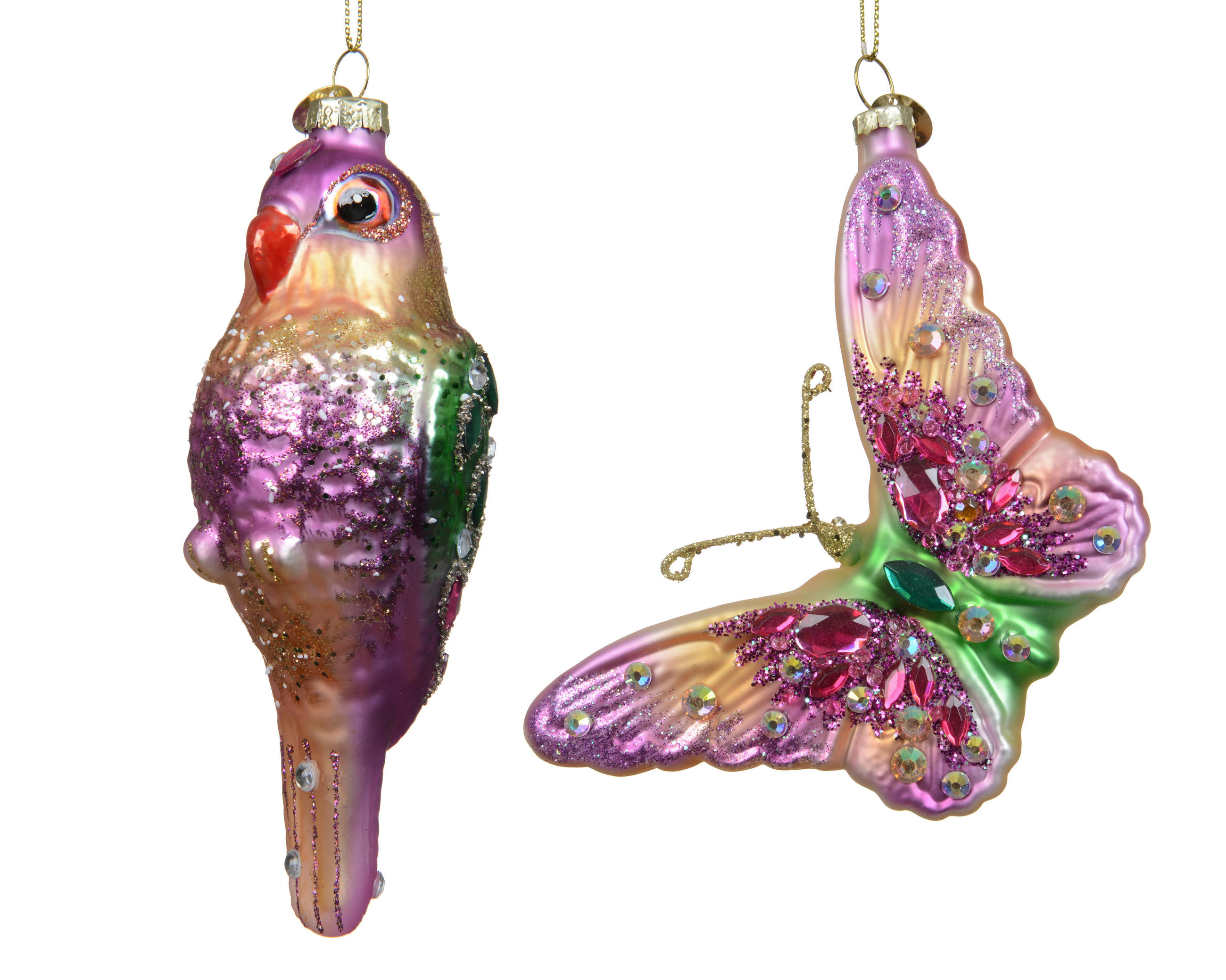 CHRISTBAUMKUGEL  - Multicolor, LIFESTYLE, Glas (5.5/5.5/14cm)