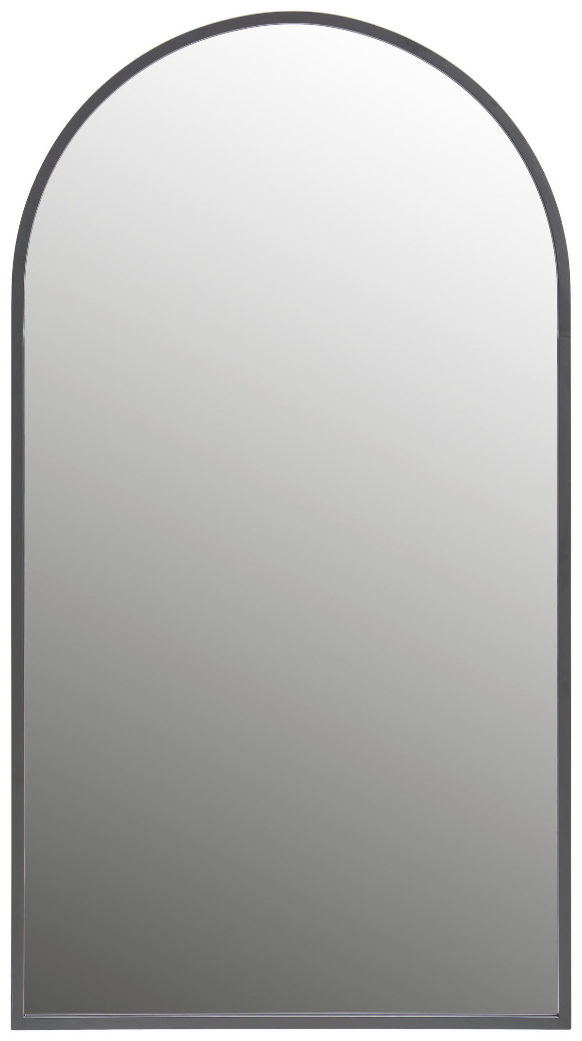 OGLEDALO ZIDNO  88/160/2,5 cm     - crna, Design, staklo/drvni materijal (88/160/2,5cm) - MID.YOU