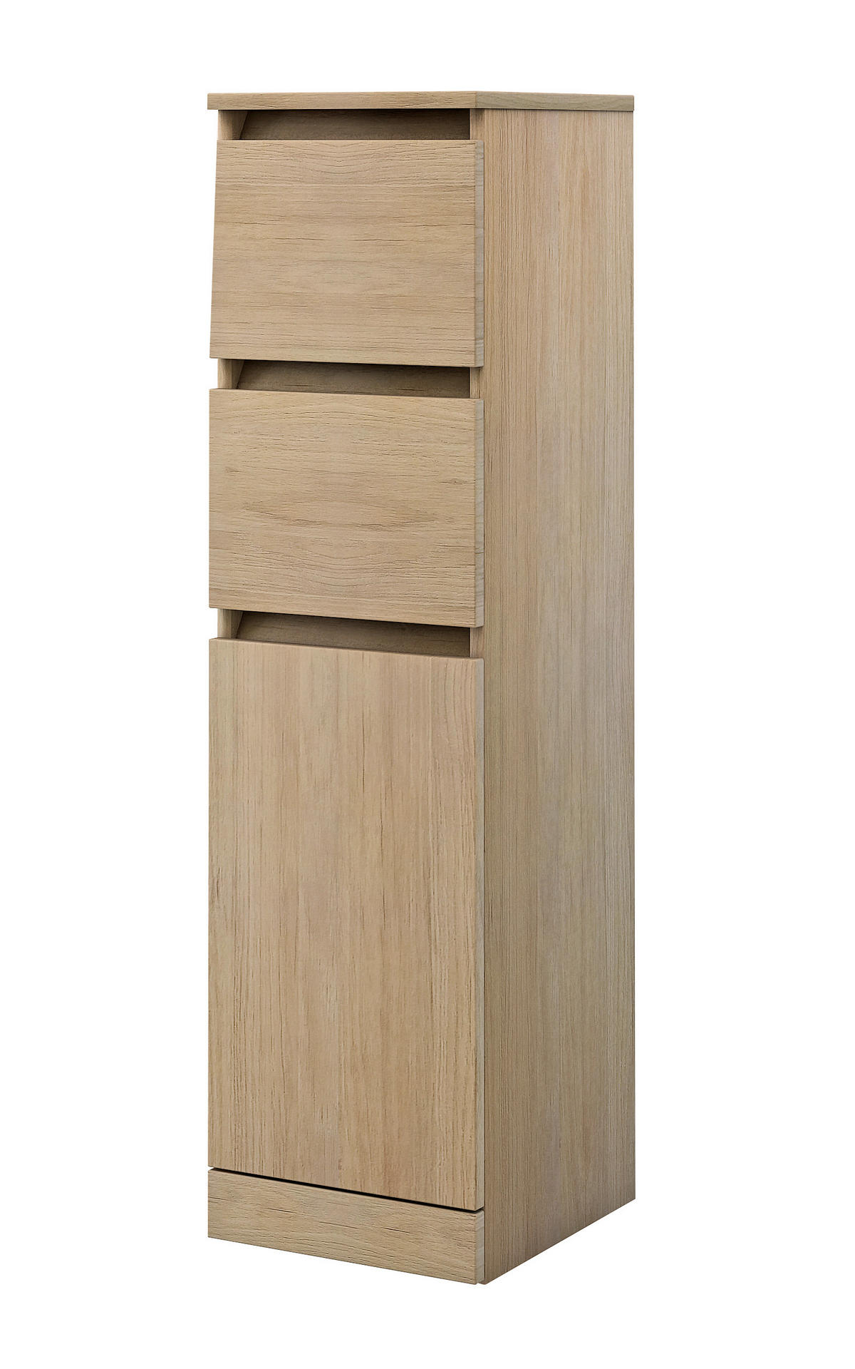 MIDISZEKRÉNY 30/112/33,5 cm  - tölgyfa színű, Basics, faalapú anyag (30/112/33,5cm) - Welnova