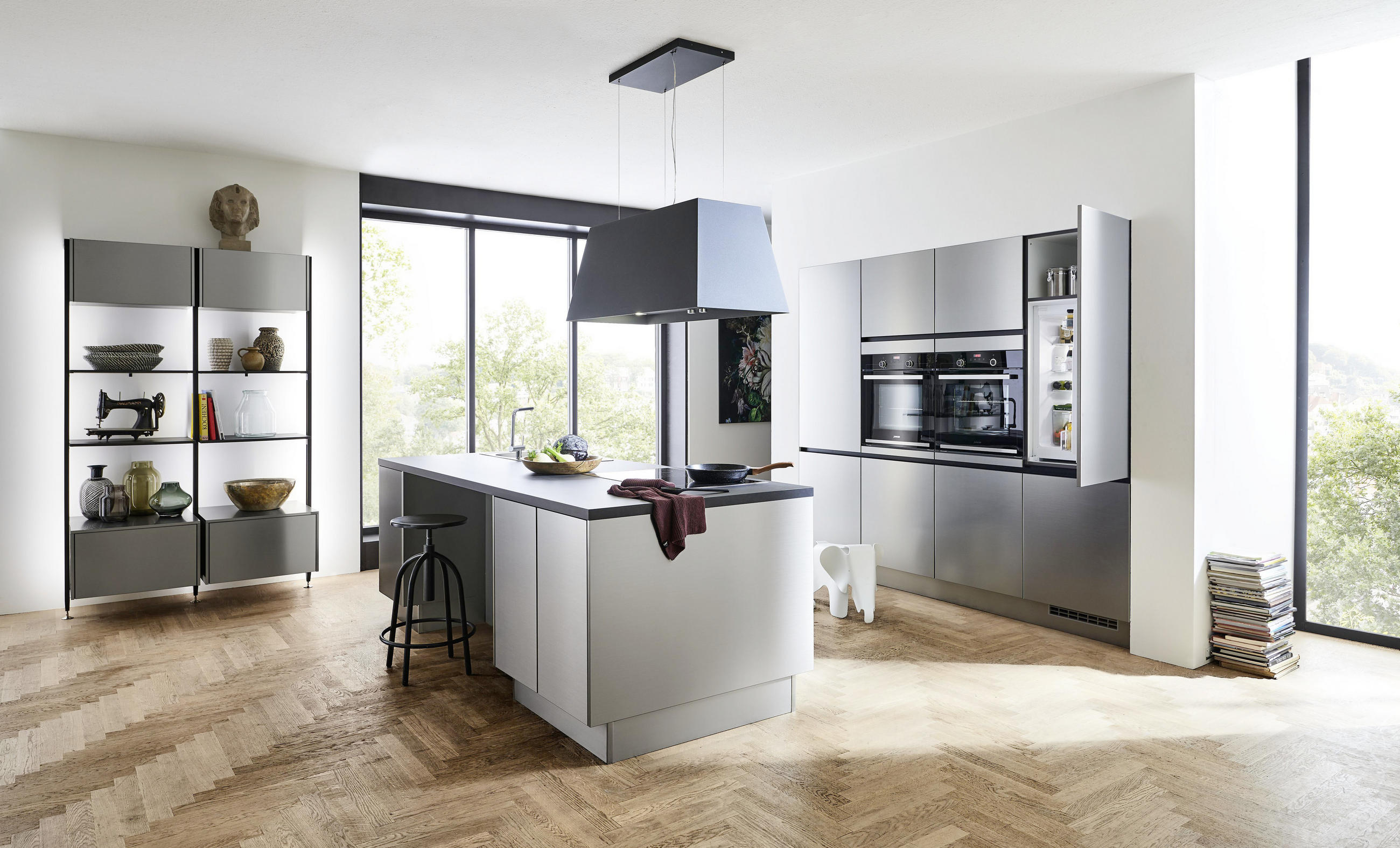 EINBAUKÜCHE   - Design, Holzwerkstoff - Celina