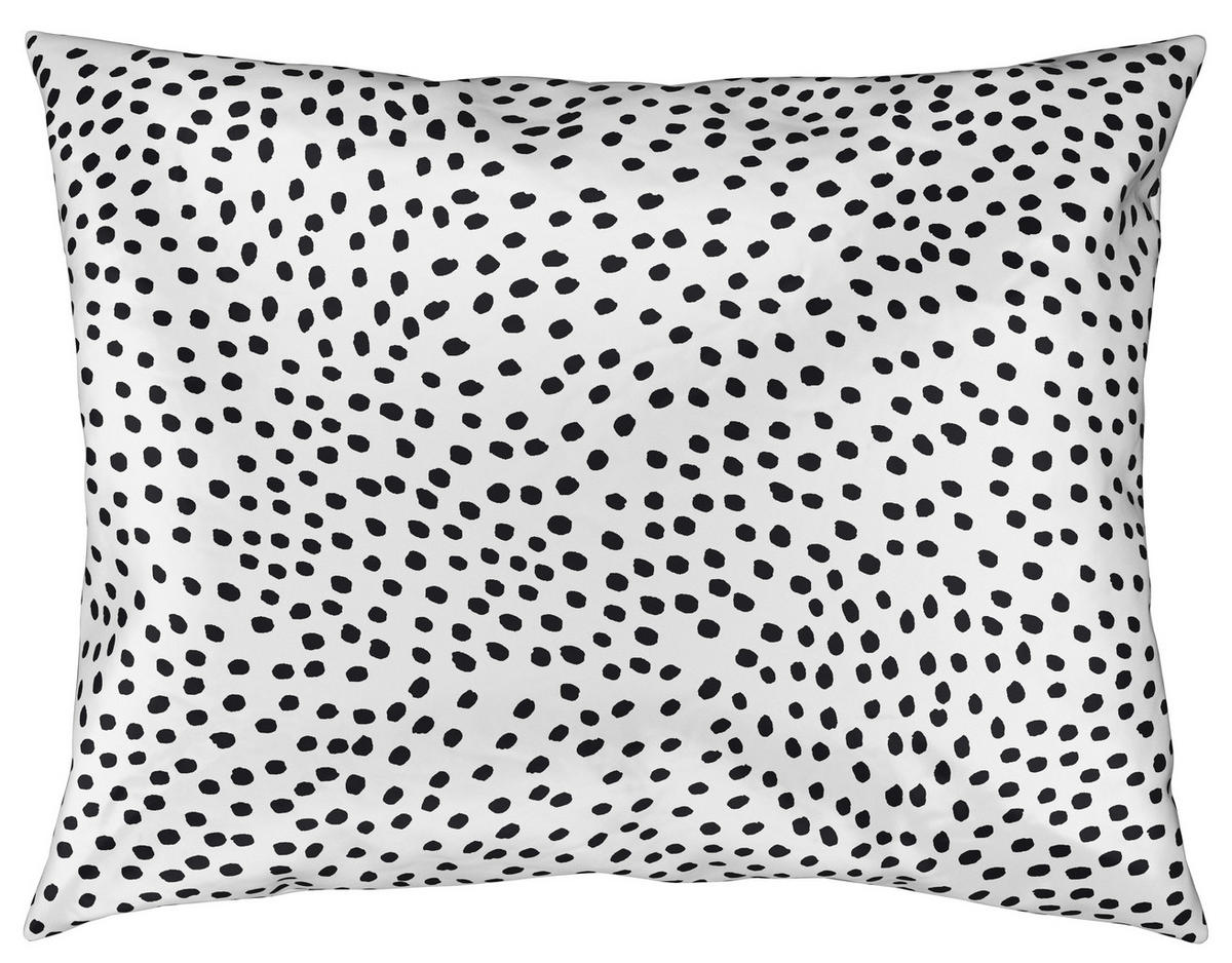 POSTEĽNÁ BIELIZEŇ, renforcé, čierna, biela, 140/200 cm - čierna/biela, Trend, textil (140/200cm) - Esposa
