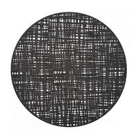 PLATZMATTE Kunststoff Schwarz  - Schwarz, Basics, Kunststoff (37,5/37,5/1cm) - Zeller Present