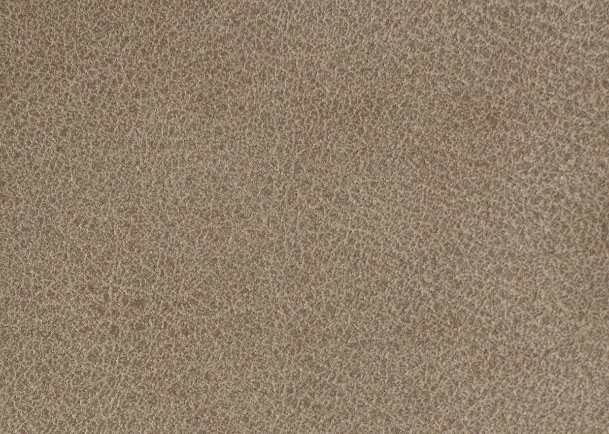 SITZGARNITUR in Mikrofaser Hellbraun  - Hellbraun/Alufarben, Konventionell, Textil/Metall (192/96/89cm) - Beldomo Comfort