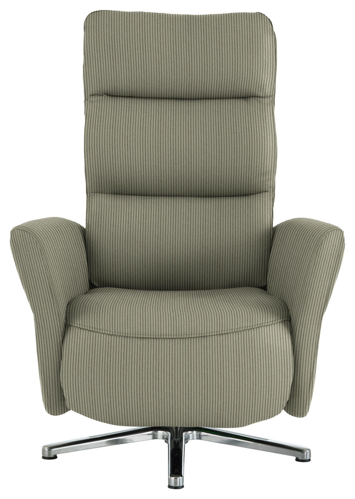 RELAXSESSEL Textil Hellgrün  - Chromfarben/Hellgrün, Design, Textil/Metall (78/113/83cm) - Beldomo Speed