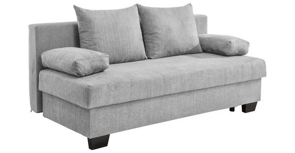 SCHLAFSOFA Flachgewebe Hellgrau  - Hellgrau, KONVENTIONELL, Holz/Textil (200/88/102cm) - Xora