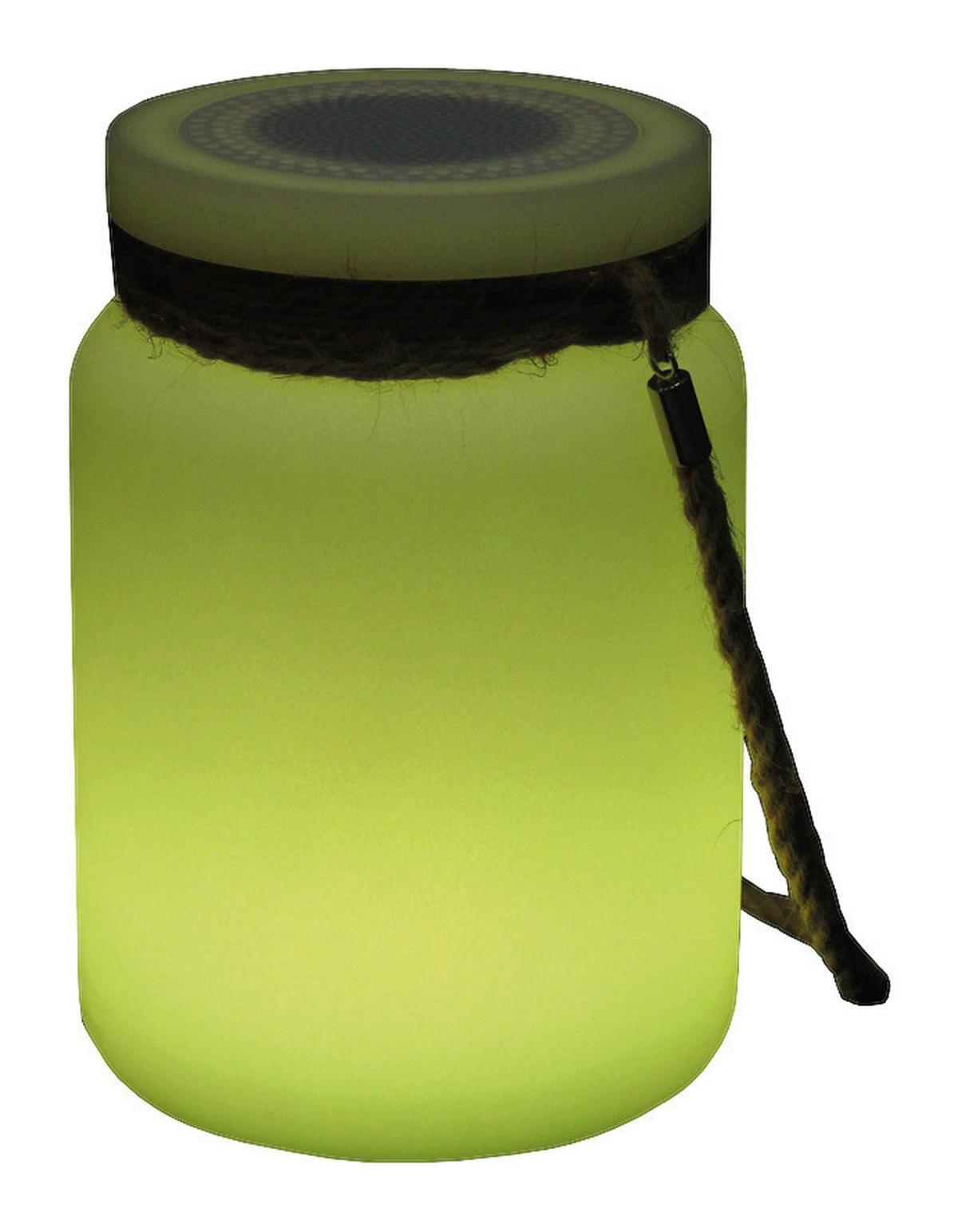 LED LAMPE PARTY 21 cm  - Weiß, Trend, Kunststoff (21cm)