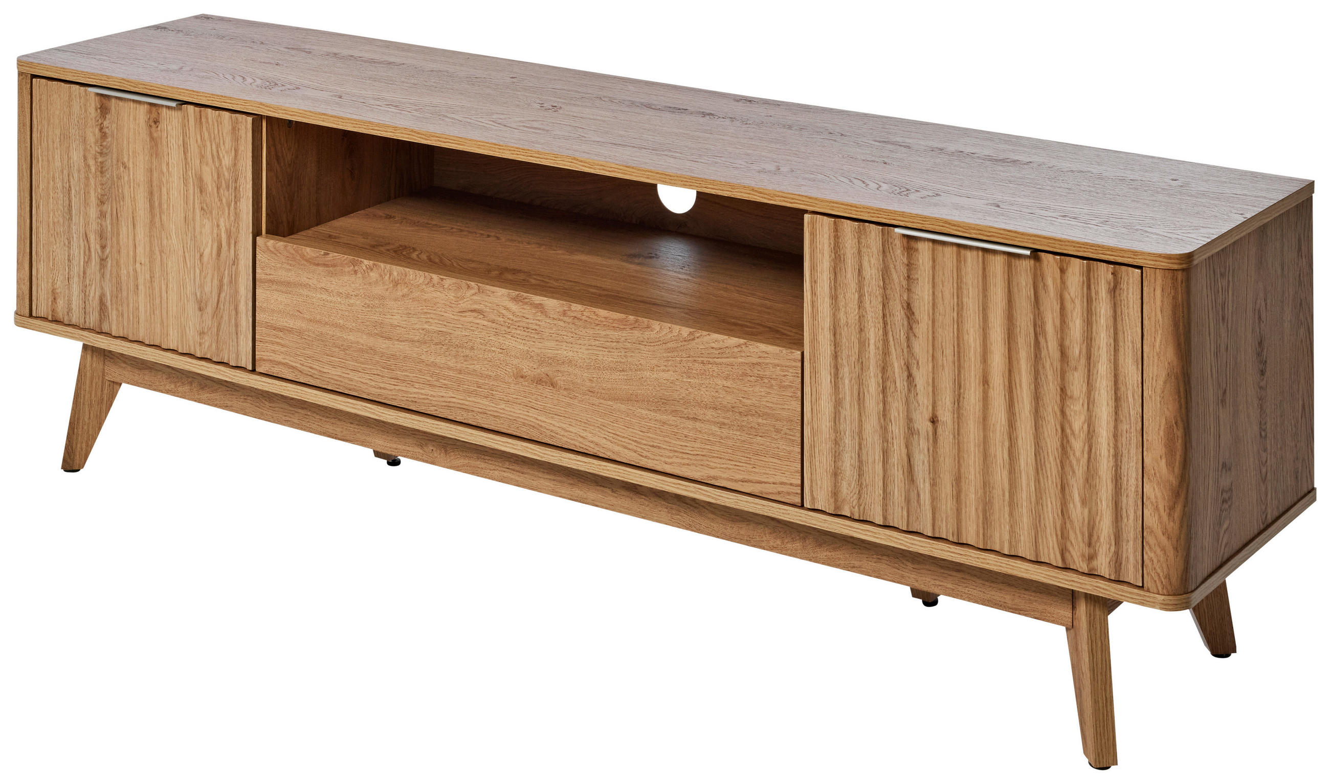 Lowboard Wave Tv 170 B: 169,5 Cm Eichefarben
