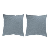 KISSENHÜLLEN-SET LUCIO 40/40 cm  - Blau, Basics, Textil (40/40cm)