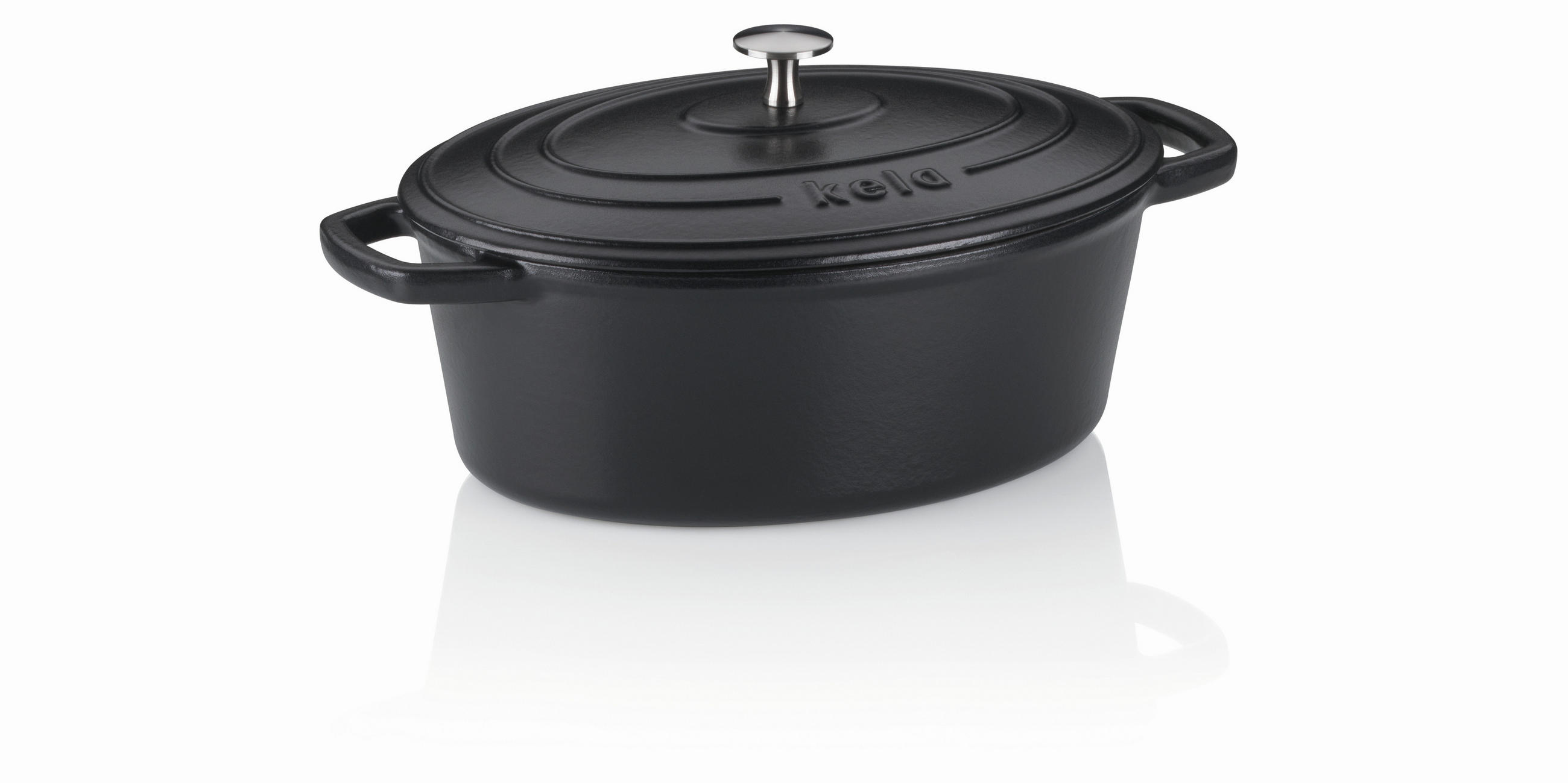 BRÄTER Calido 4 L  - Schwarz, KONVENTIONELL, Metall (29/23/11cm) - Kela