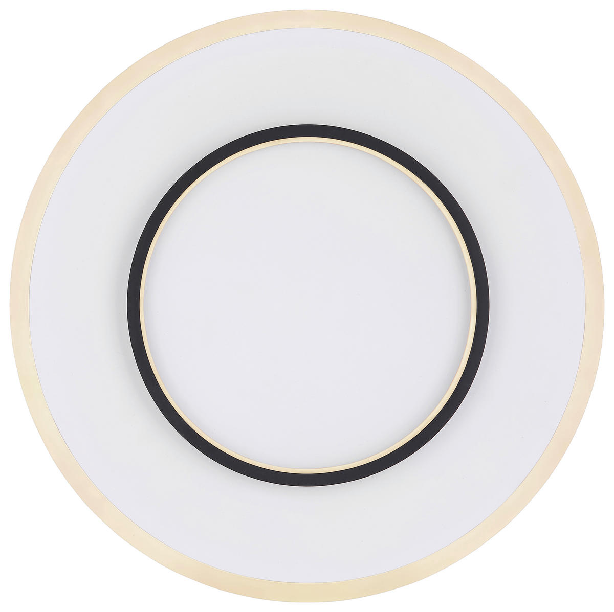 LED-DECKENLEUCHTE 40 W  46,8/6 cm    - Weiss/Opal, Basics, Kunststoff/Metall (46,8/6cm) - Globo