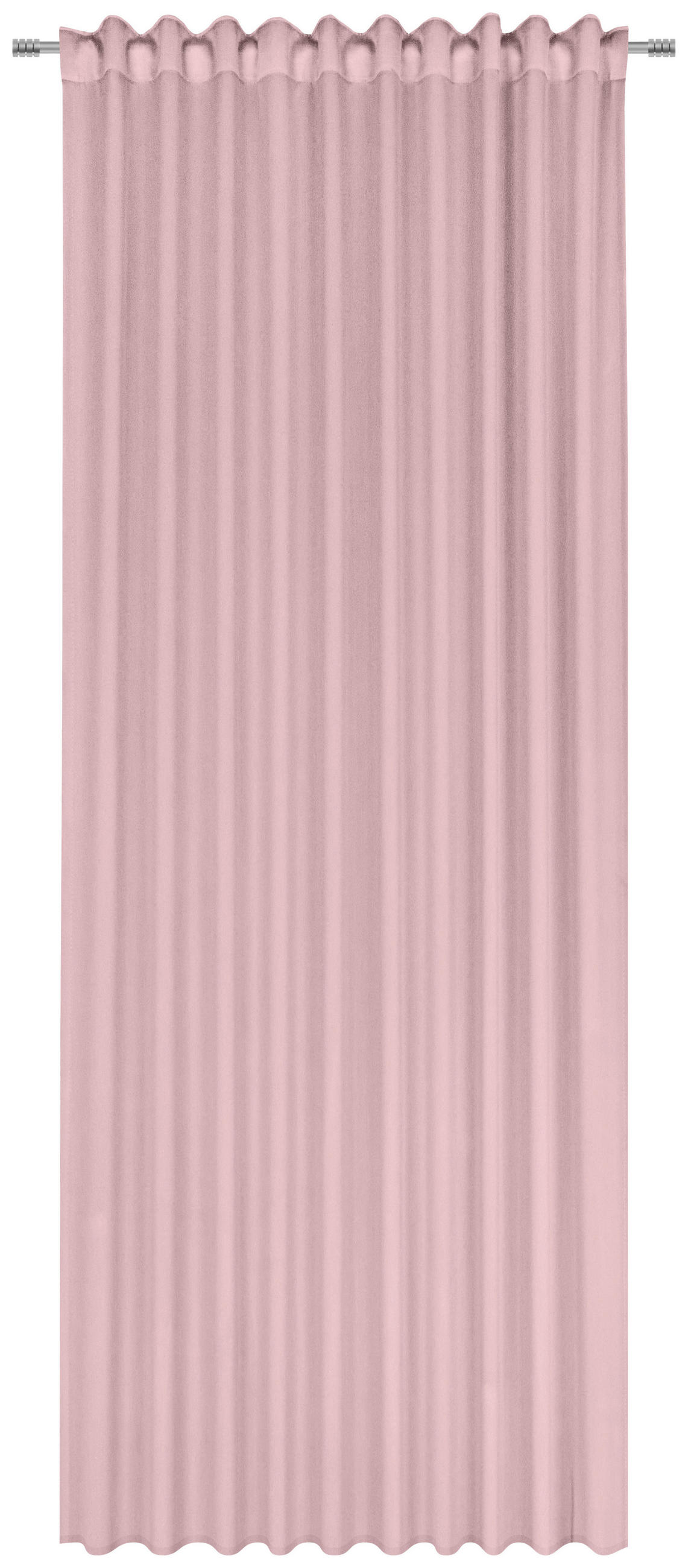 FERTIGVORHANG Verdunkelung  - Rosa, Basics, Textil (135/245cm) - Boxxx