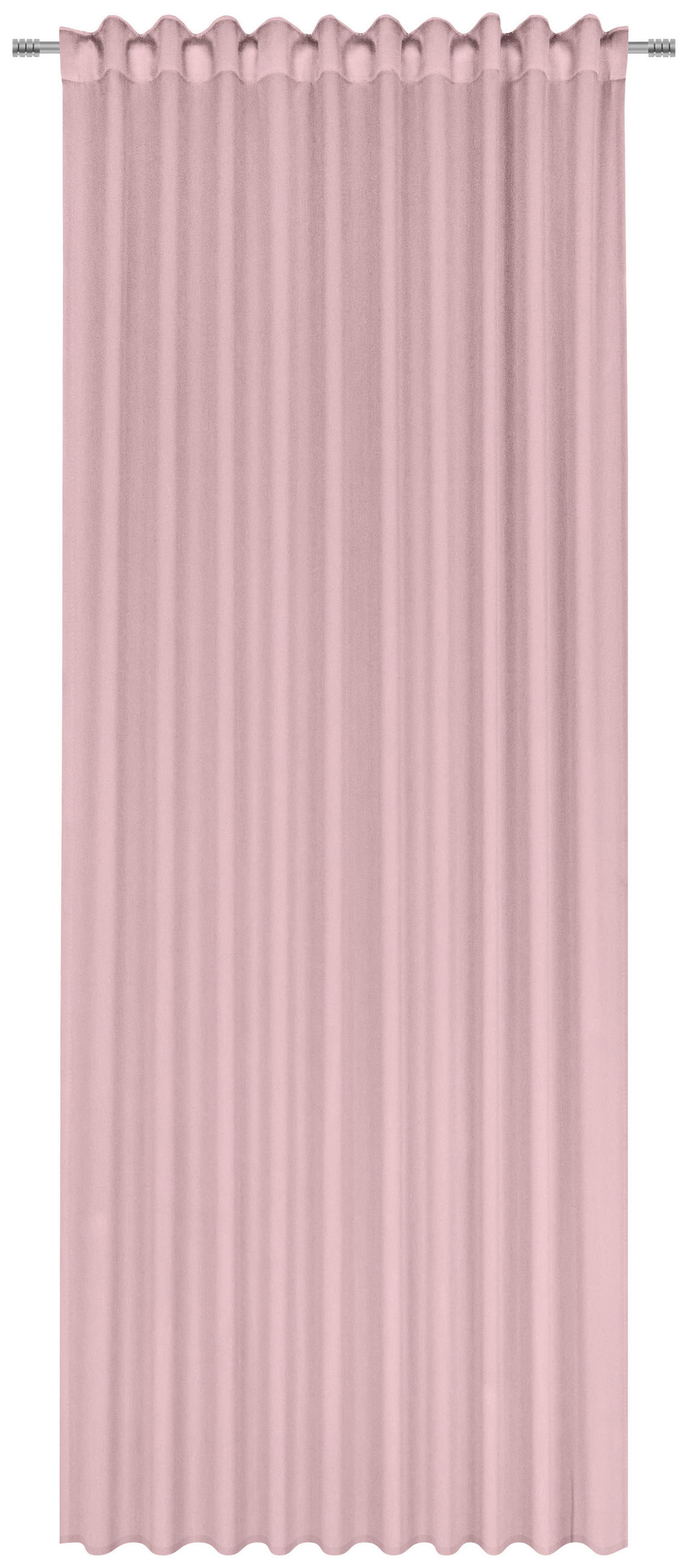 FERTIGVORHANG Verdunkelung  - Rosa, Basics, Textil (135/245cm) - Boxxx