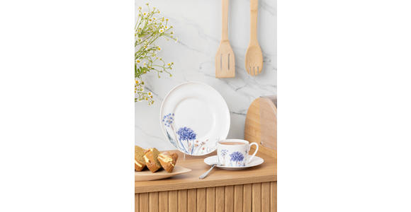 KAFFEESERVICE Fiore 18-teilig  - Multicolor, Trend, Keramik - Novel