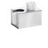 AUFBEWAHRUNGSBOX - Edelstahlfarben, Basics, Kunststoff/Metall (12/7,5/8cm) - Blomus
